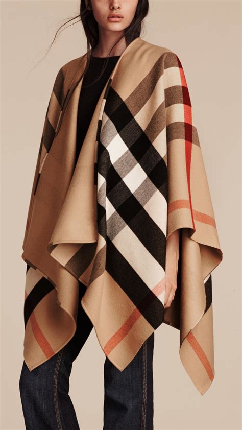 burberry poncho